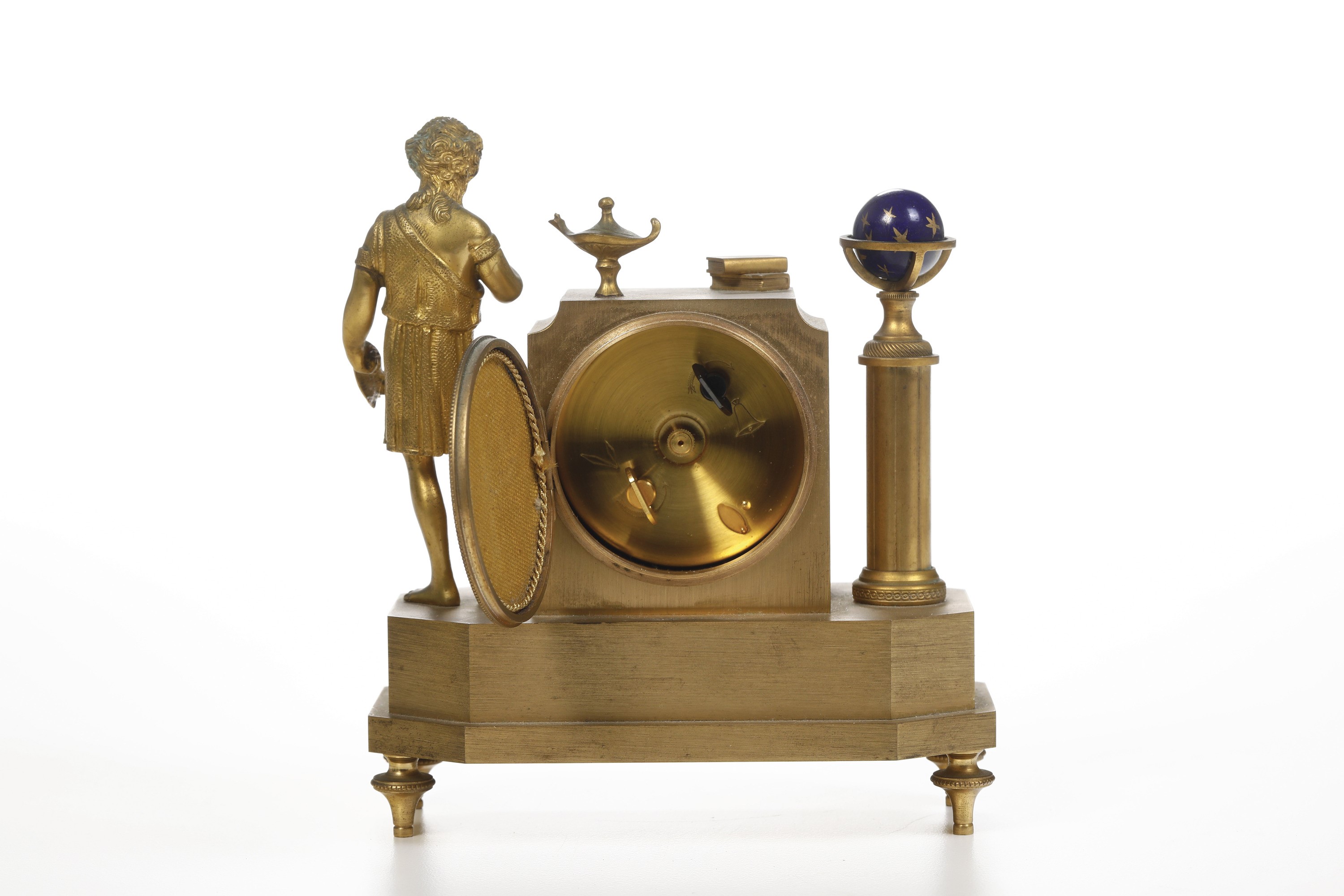 Pendola in Bronzo Dorato. Fine XIX Secolo