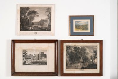 Miscellanea di Stampe con Vedute Reali e Immaginarie. XVIII-XIX Secolo