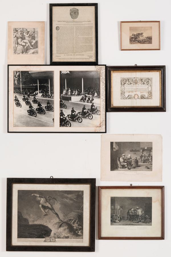 Miscellanea di stampe, per lo più del XIX secolo