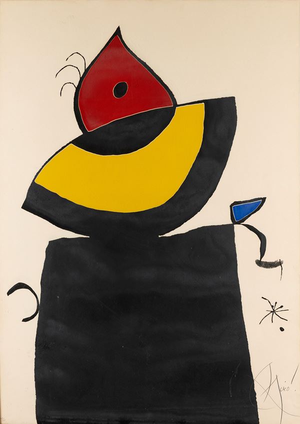 Joan Mir&#242; - Quatre colors aparien el mon