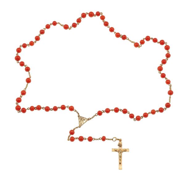 Rosario con corallo