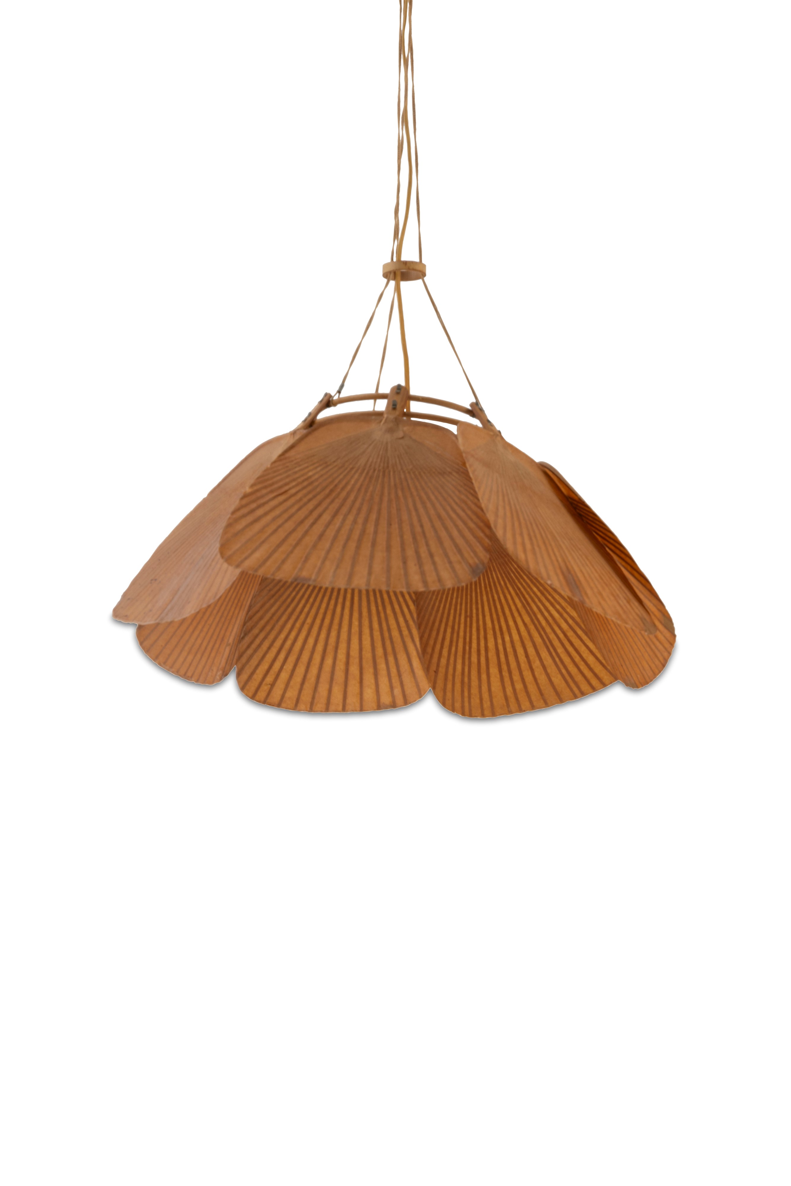 Ingo Maurer - Lampada a Sospensione della Serie Uchiwa.