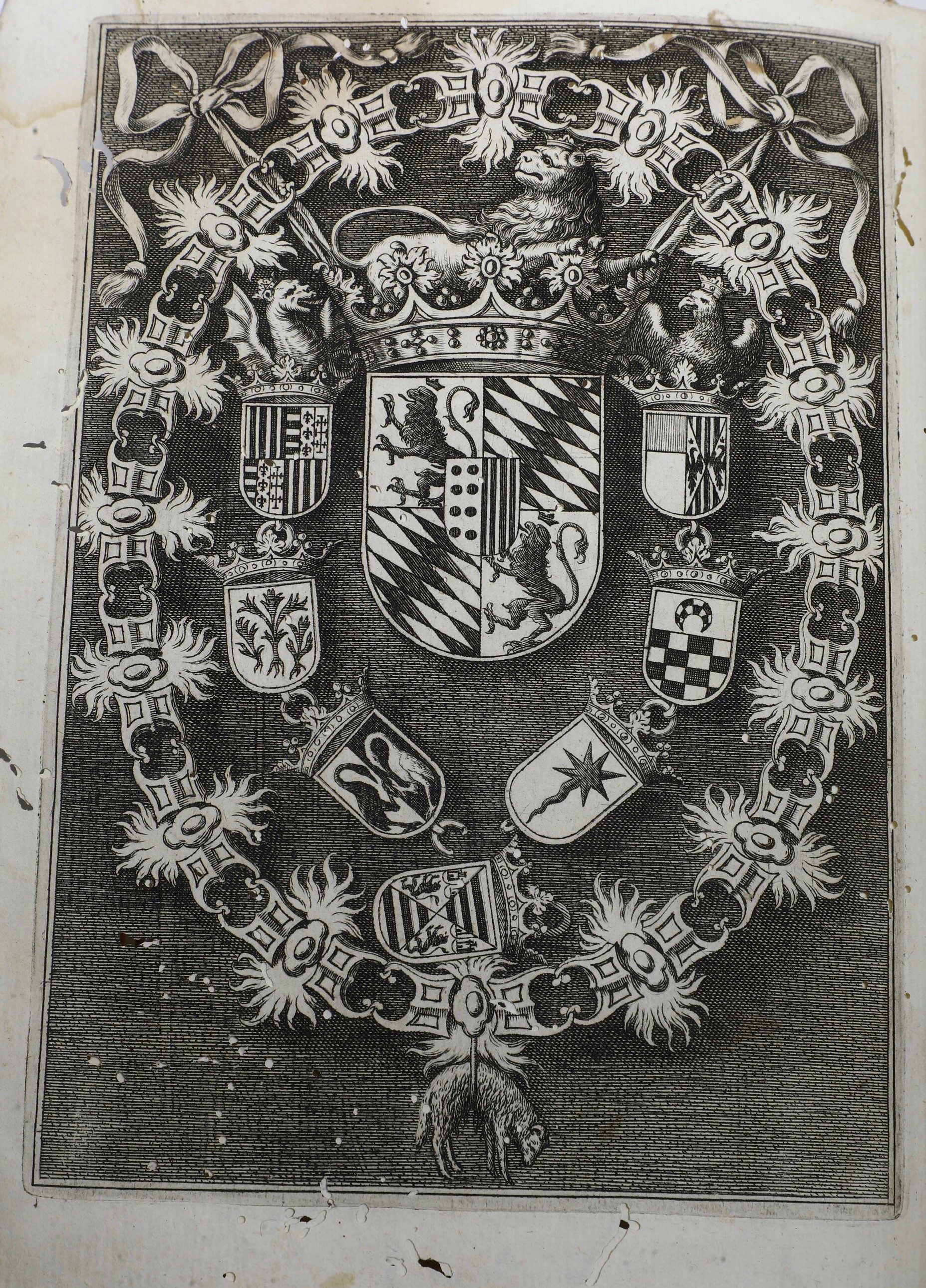 Della Lengueglia Giovanni Agostino, C.r.s. (1608 – 1669) Ritratti della Prosapia Et Heroi Moncada...