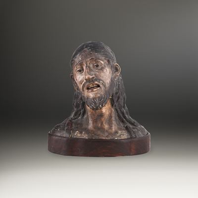 Plasticatore Seguace di Agostino De Fondulis (crema 1483 - 1552?) Ecce Homo
