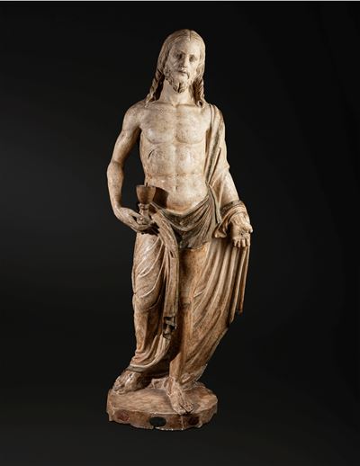Arte Rinascimentale, Italia XV-XVI Secolo. Ambito dei Bregno Cristo Risorto