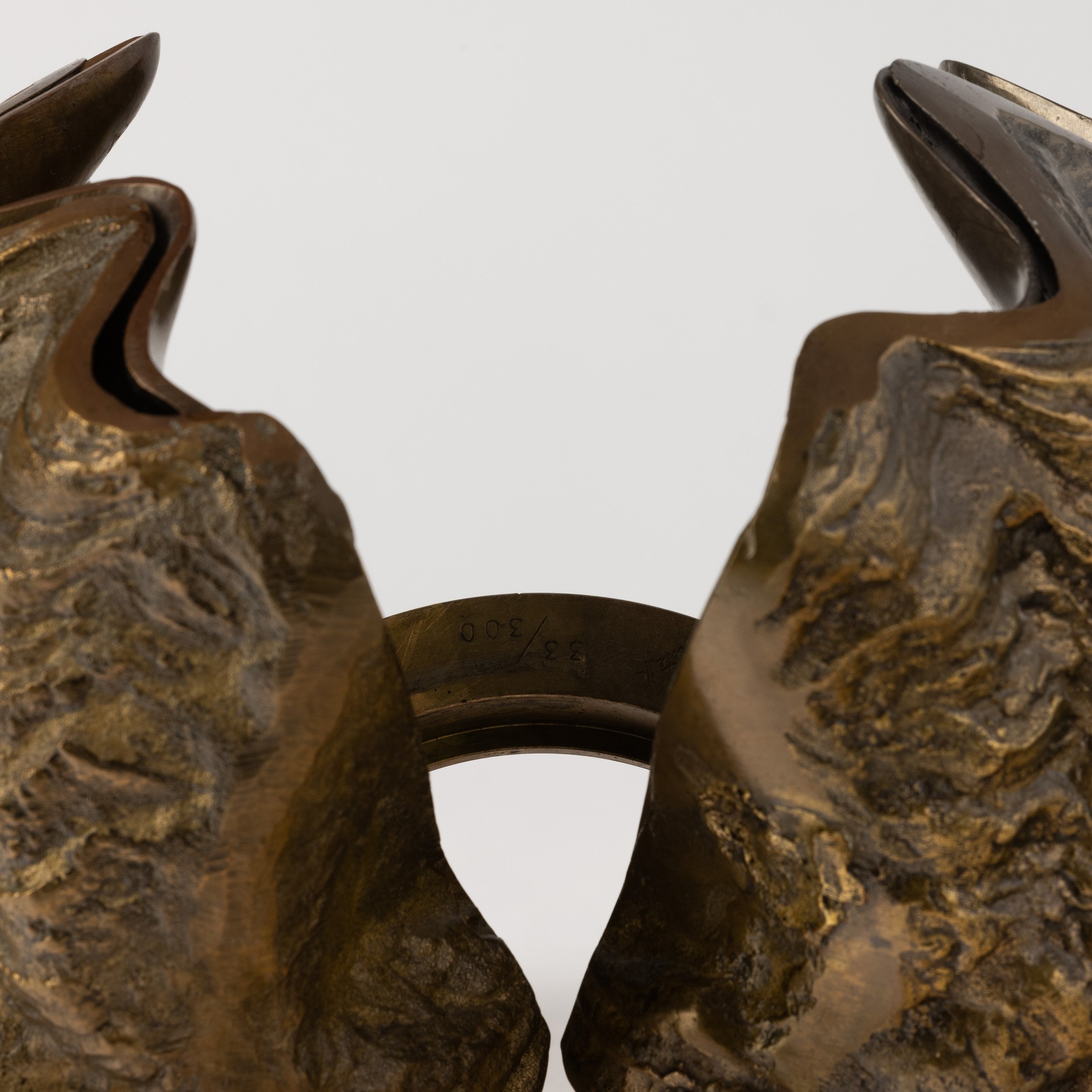 Rotella gigantea - scultura in metallo