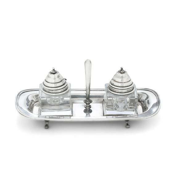 Calamaio. Argenteria italiana del XX secolo, argentiere Cesa, Alessandria