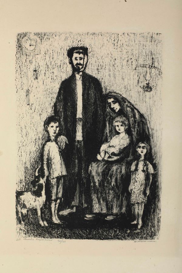 Anatoli Lvovich Kaplan (1902 – 1980) Scena familiare