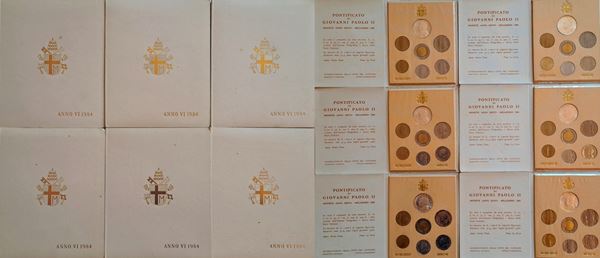 Vaticano 1984. 6 divisionali.