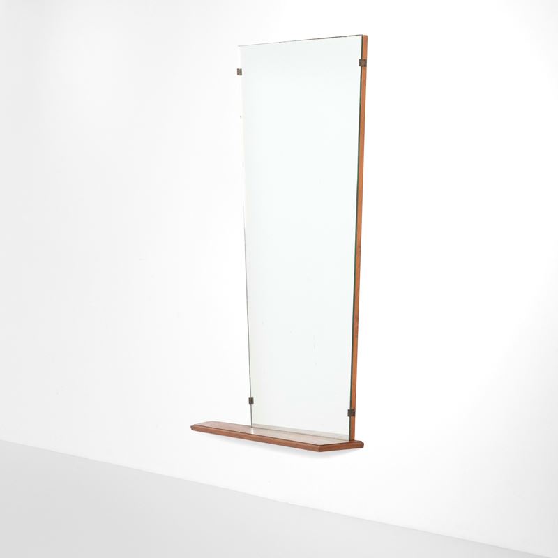 Specchio a parete con mensola  - Auction 20th century furnitures - Cambi Casa d'Aste