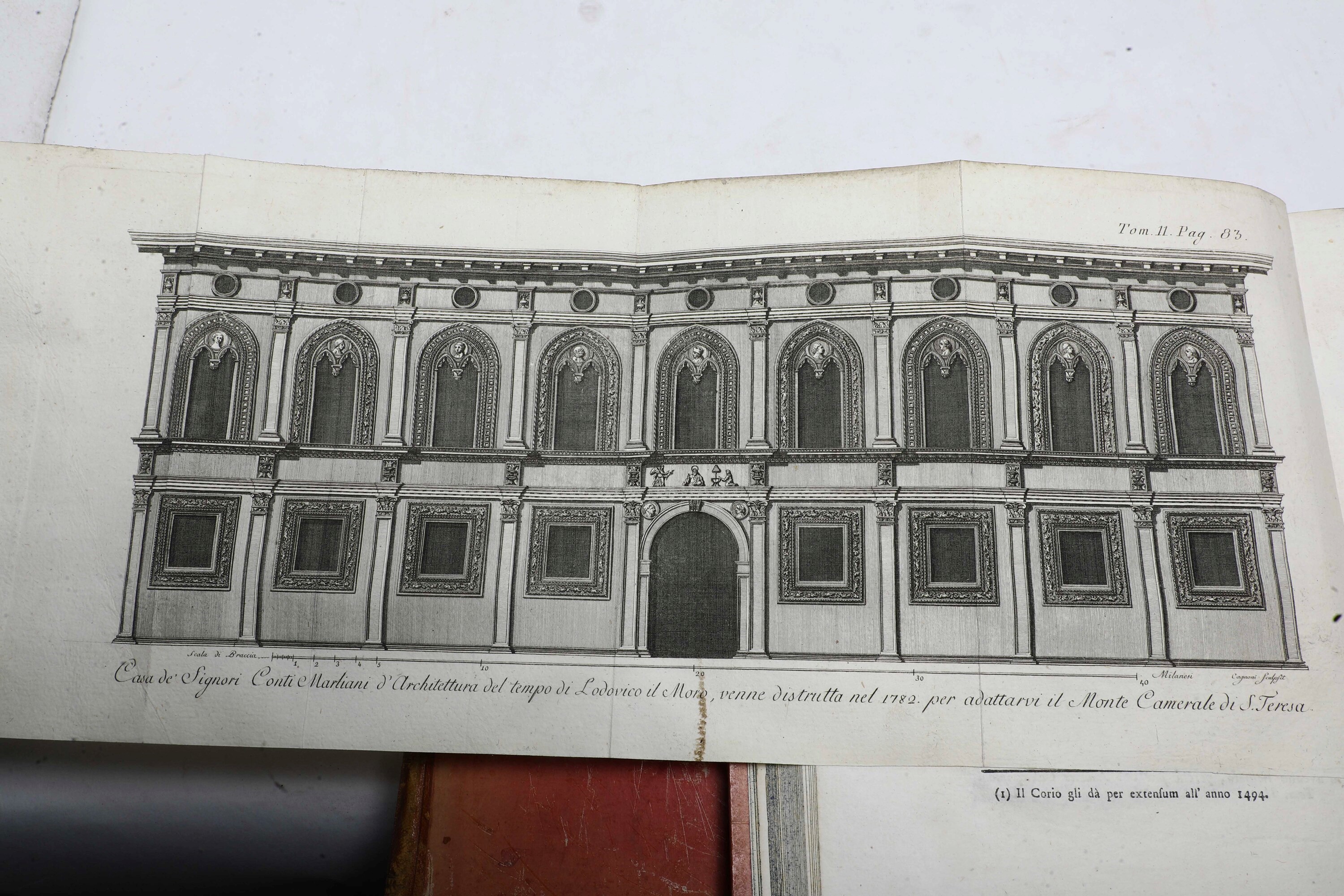 Verri Pietro (1728-1797) Storia di Milano... Tomo i e Iiin Milano, nella Stamperia di Giuseppe Ma...