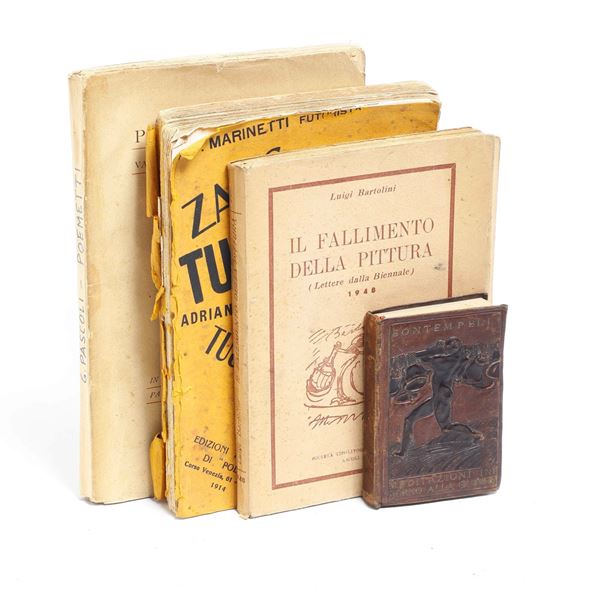 Marinetti Filippo Tommaso (1876-1944) Zang Tumb Tumb Milano, edizioni futuriste di "poesia", 1914
