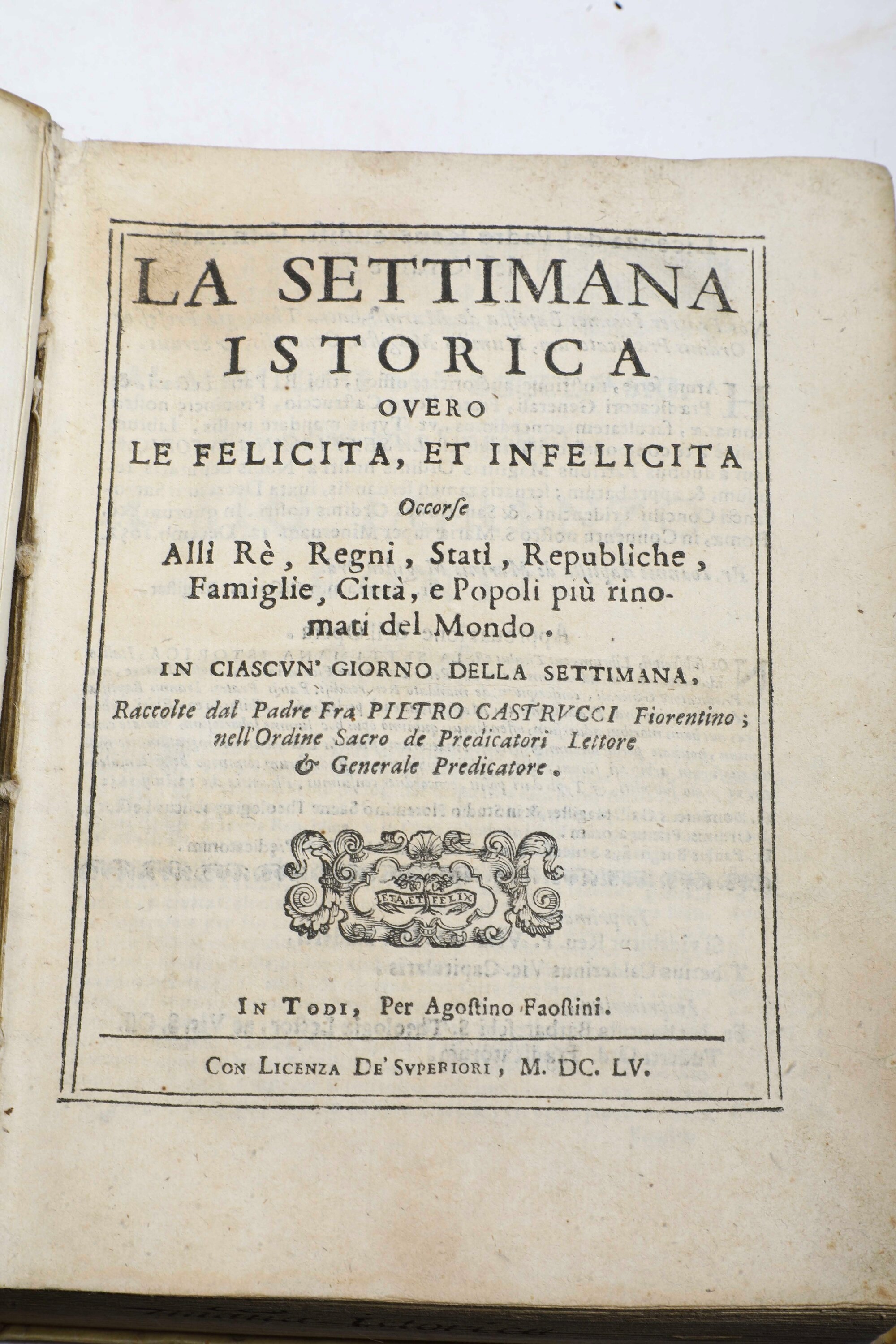 Miscellanea di Edizioni dal XVI al XVIII Secolo