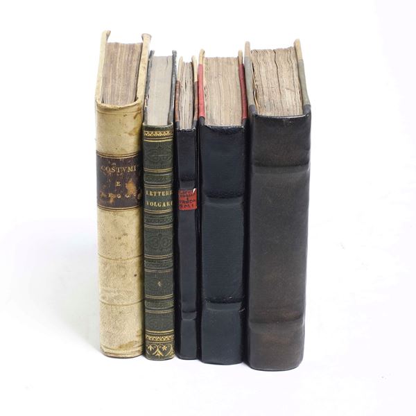 Raccolata di cinque cinquecentine