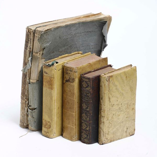 Raccolta di seicentine di vario argomento