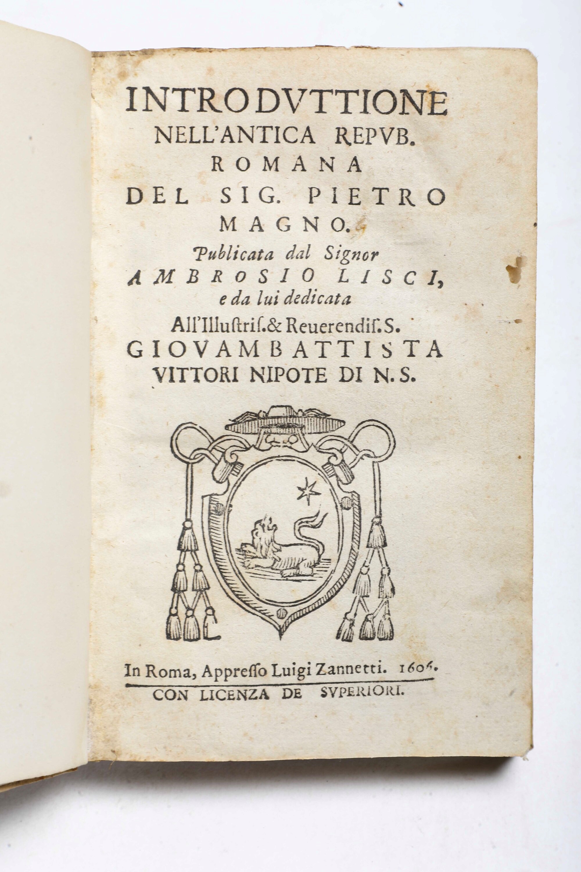 Raccolta di Cinque Edizioni del XVI-XVII Secolo
