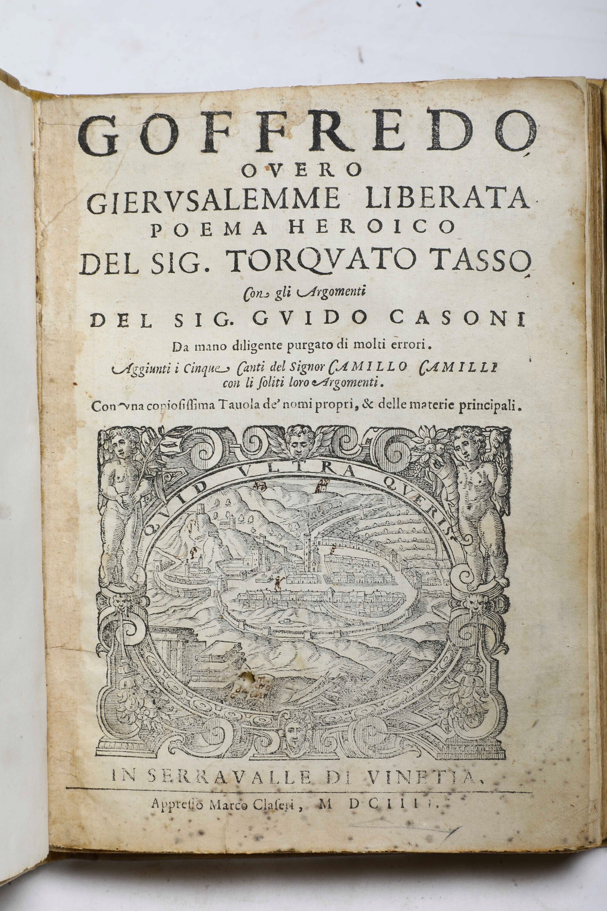 Raccolta di Cinque Edizioni del XVI-XVII Secolo