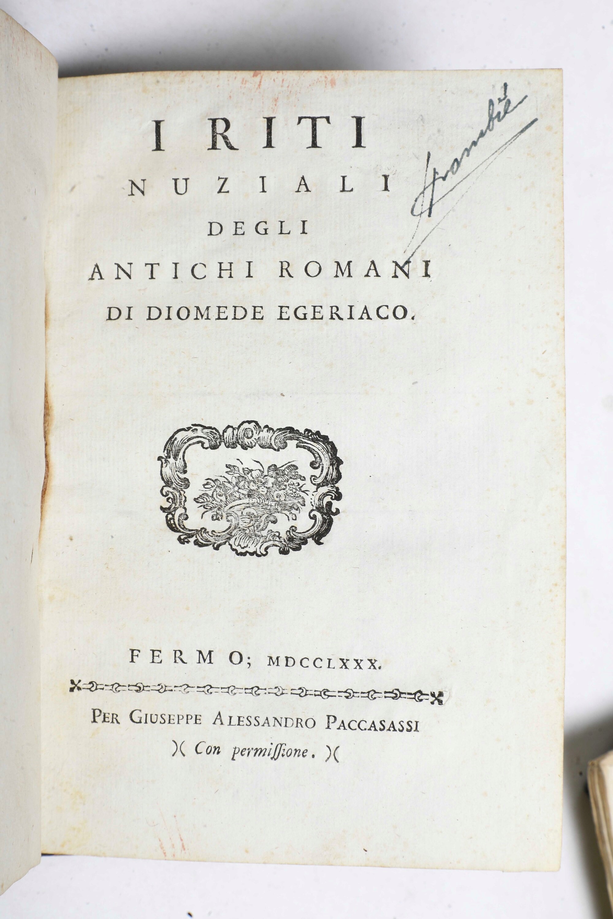 Collezione di Edizioni di Vario Argomento del XVIII-XIX Secolo