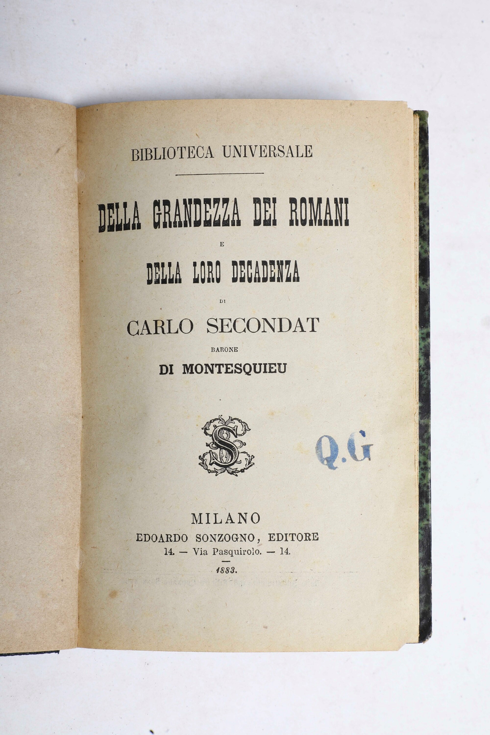 Collezione di Edizioni di Vario Argomento del XVIII-XIX Secolo