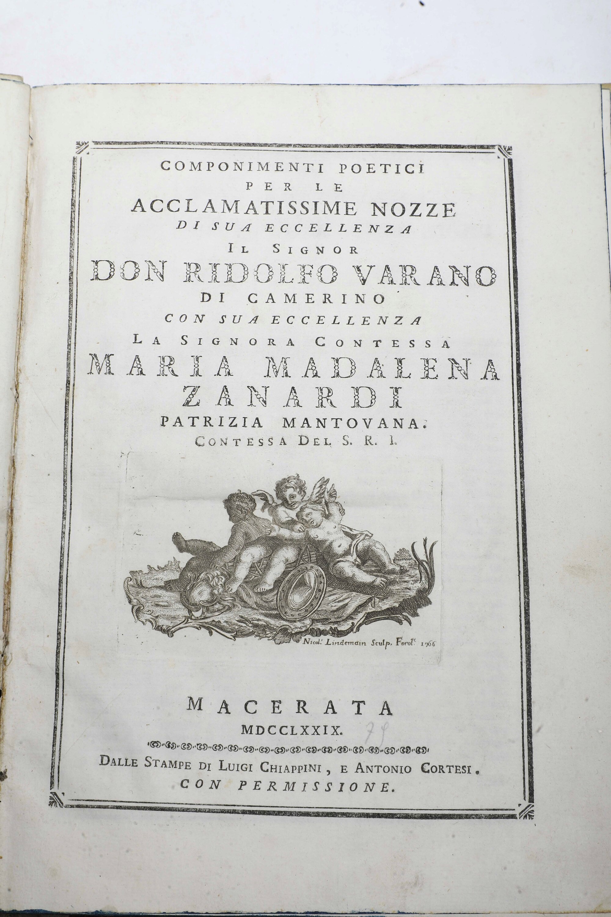 Collezione di Edizioni di Vario Argomento del XVIII-XIX Secolo