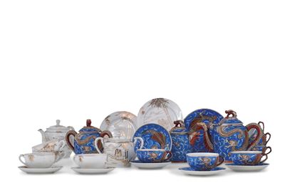 Due Servizi da Té a Tema Orientale. XX Secolo