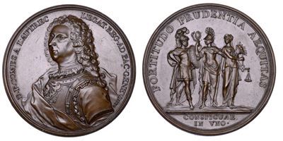 Svizzera. Ginevra. Medaglia in Bronzo 1738.