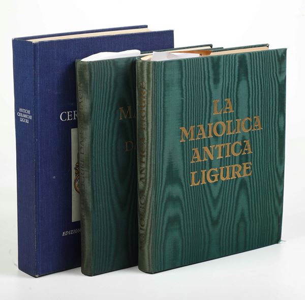 Raccolta di pubblicazioni sulla maiolica ligure 