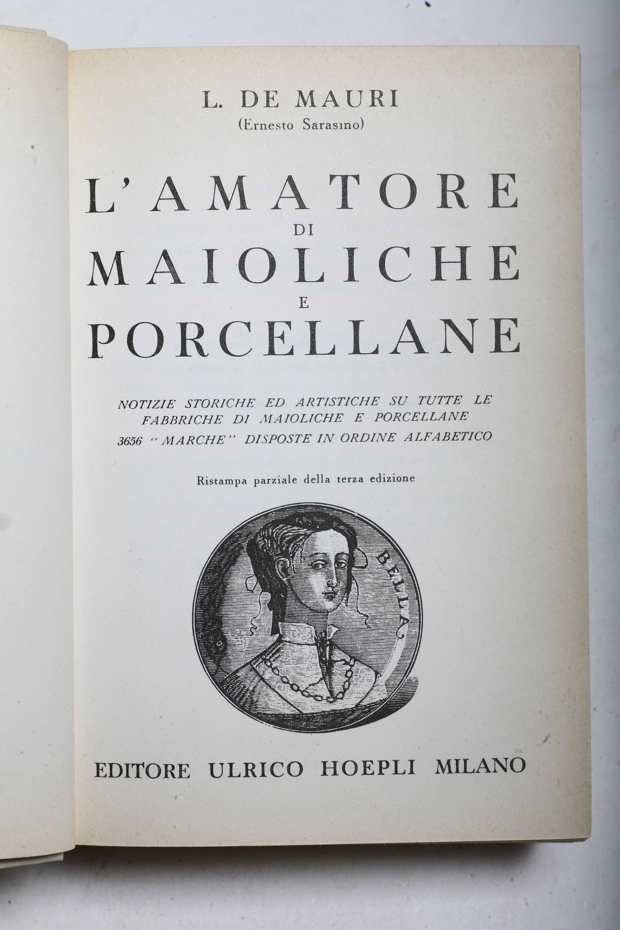 Raccolta di Quattro Manuali Hoepli a Tema Storia Dell'arte