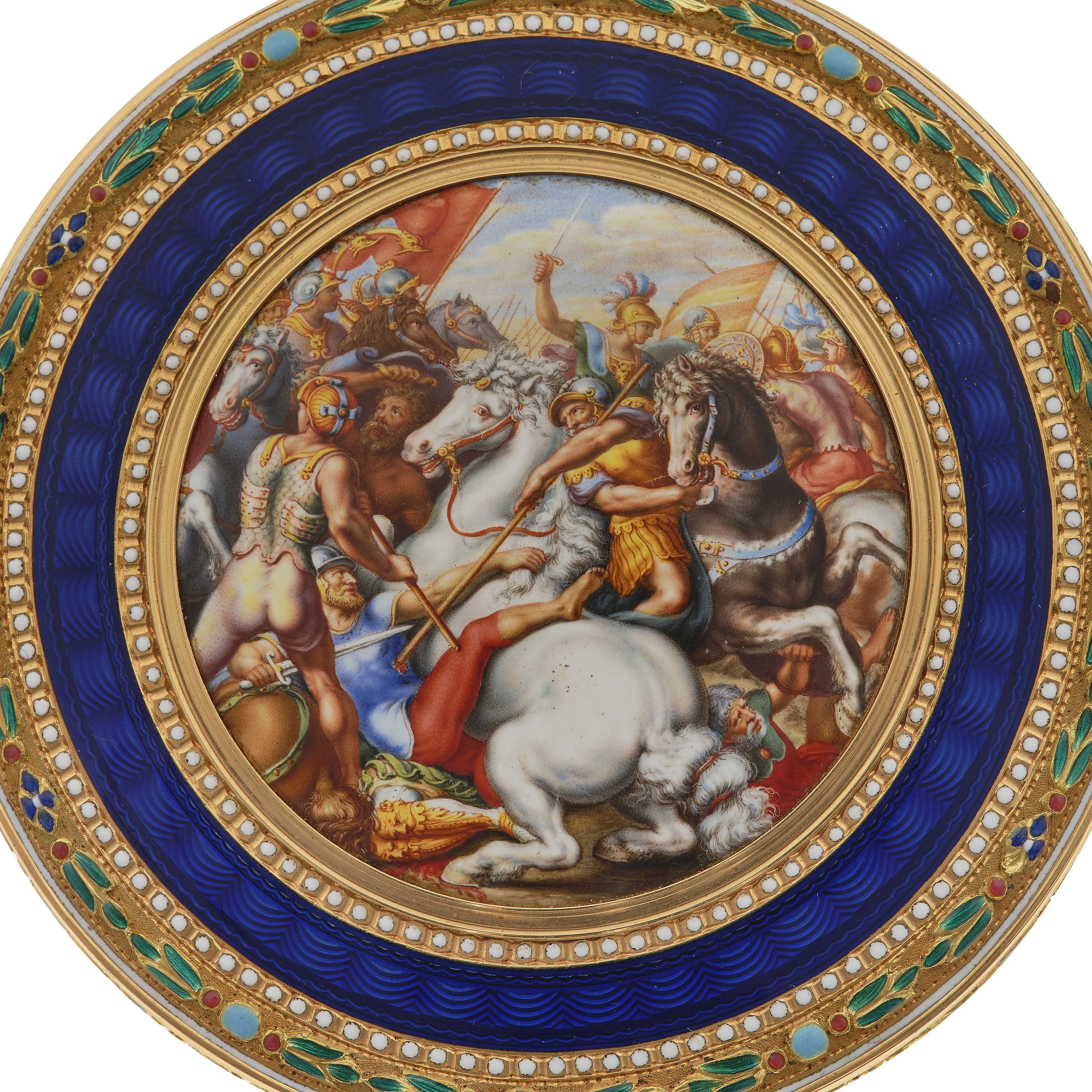 Scatola in Oro, Guilloché, Attribuibile a Jean-joseph Barrière (documentato fra il 1763 e il 1793...