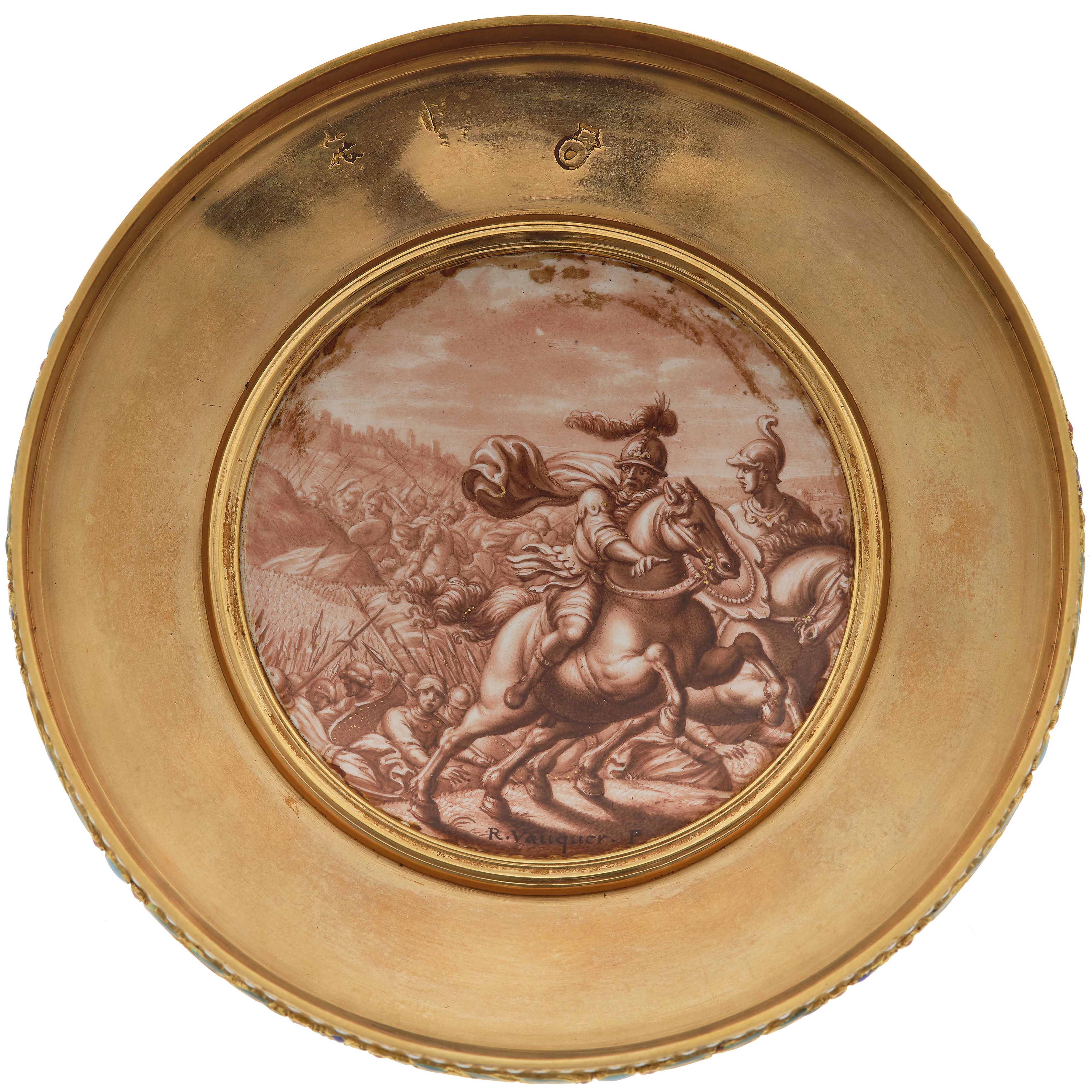 Scatola in Oro, Guilloché, Attribuibile a Jean-joseph Barrière (documentato fra il 1763 e il 1793...