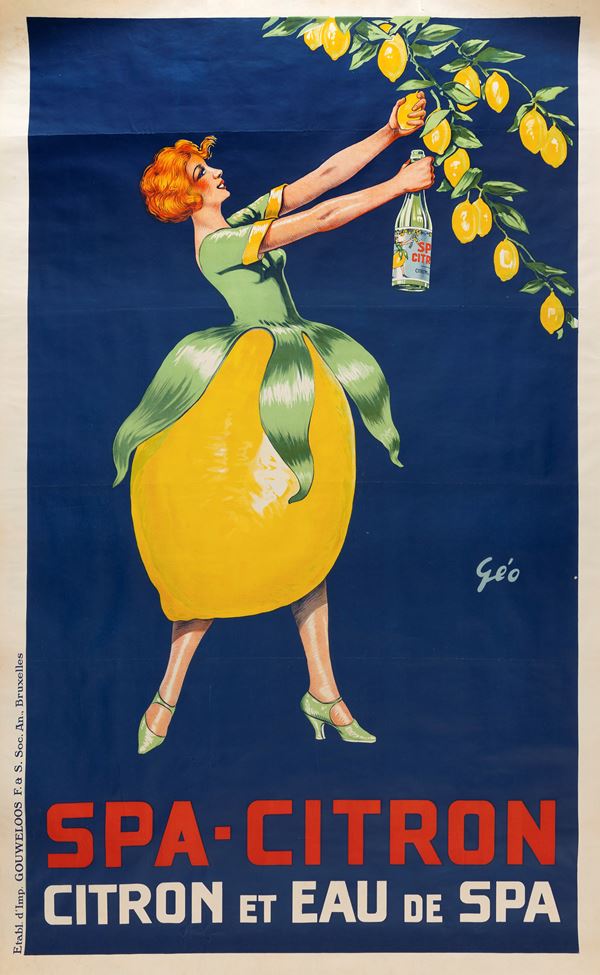 Georges Fran&#231;ois &#8220; G&#232;o &#8221; - Spa - Citron : acqua al limone