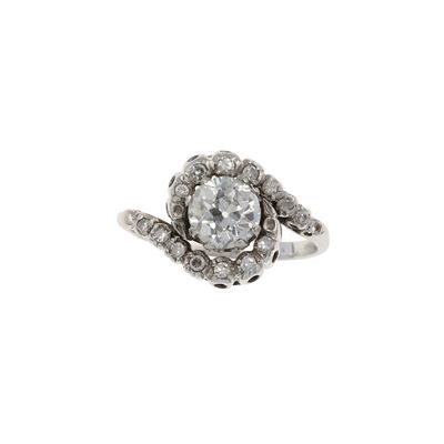 Anello con Diamante di Ct 1.00 Circa