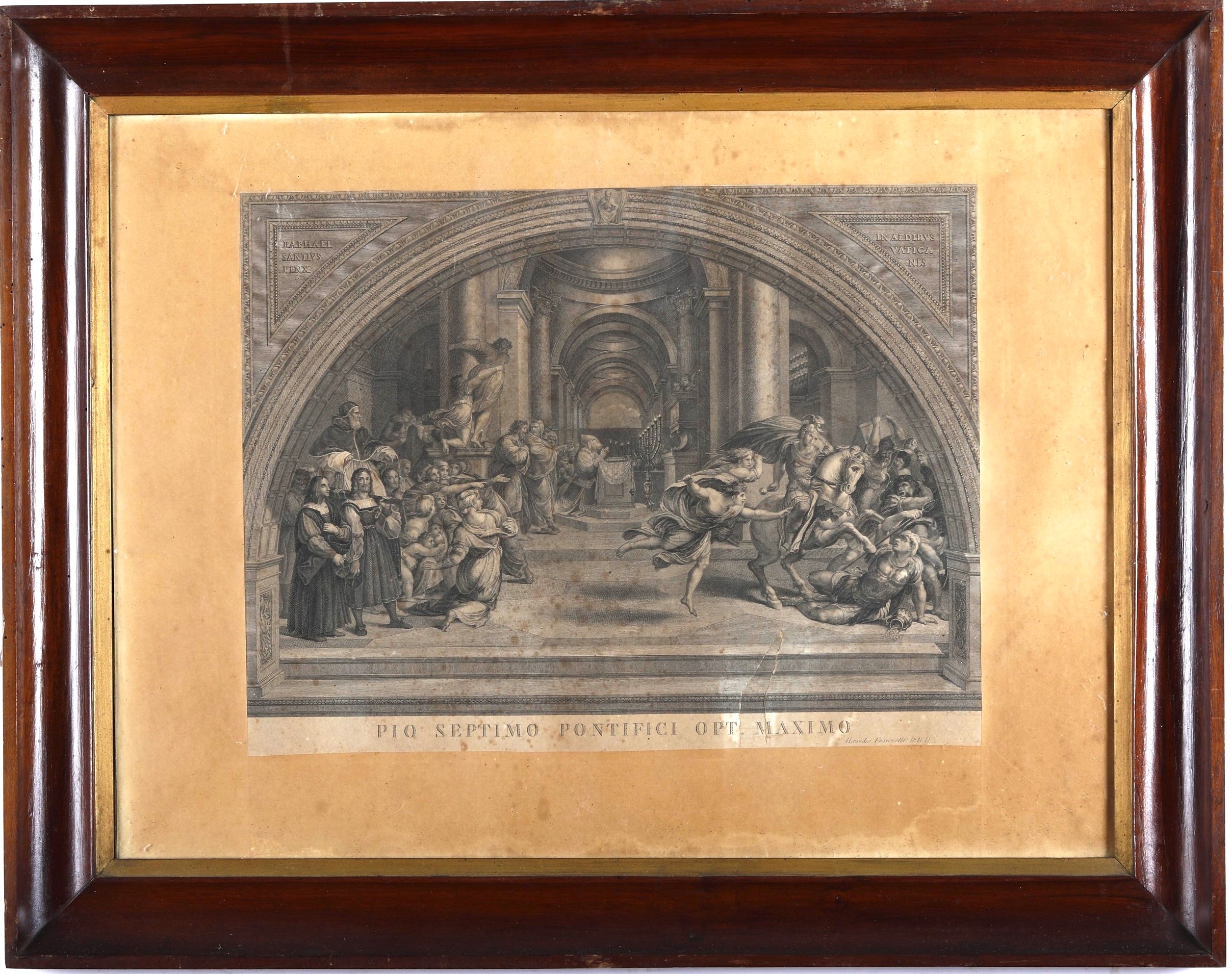 Lotto di Tre Stampe da Opere dei Musei Varticani