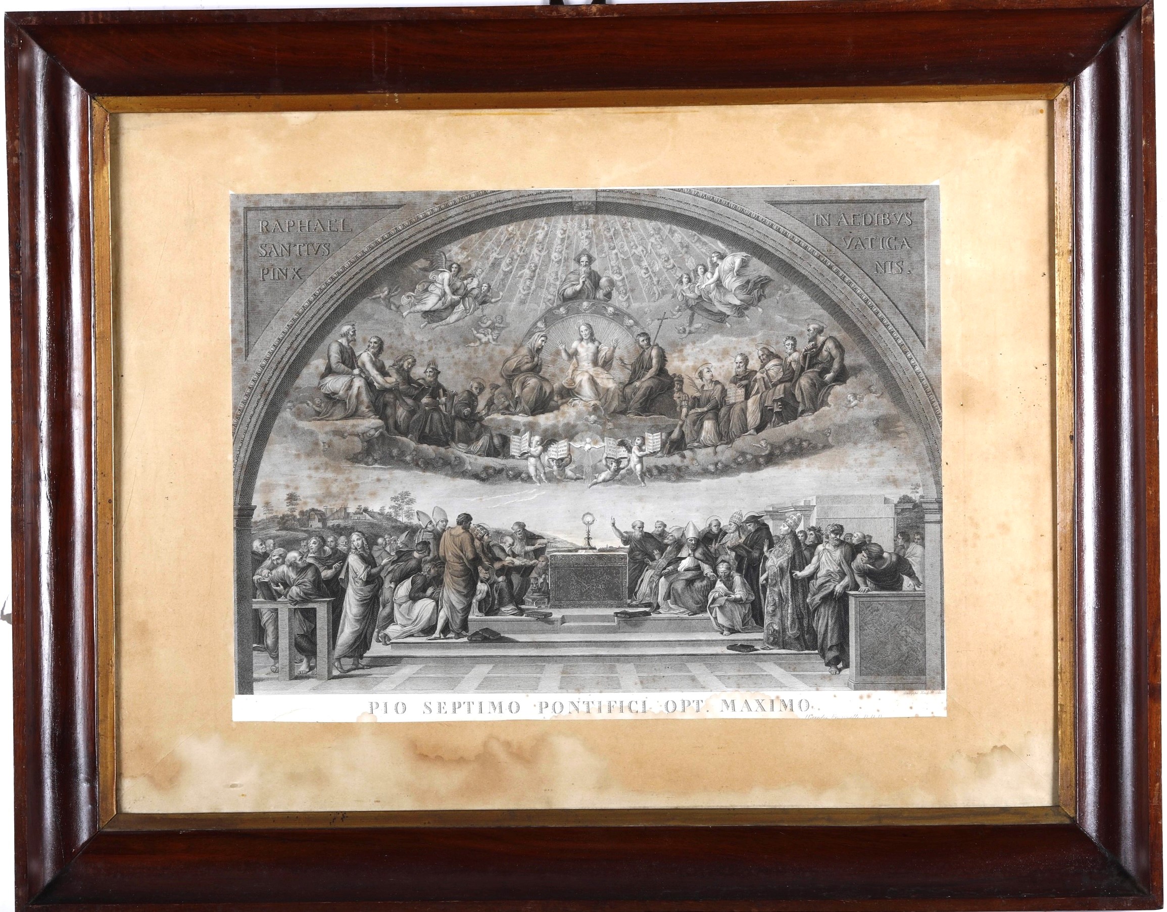 Lotto di Tre Stampe da Opere dei Musei Varticani