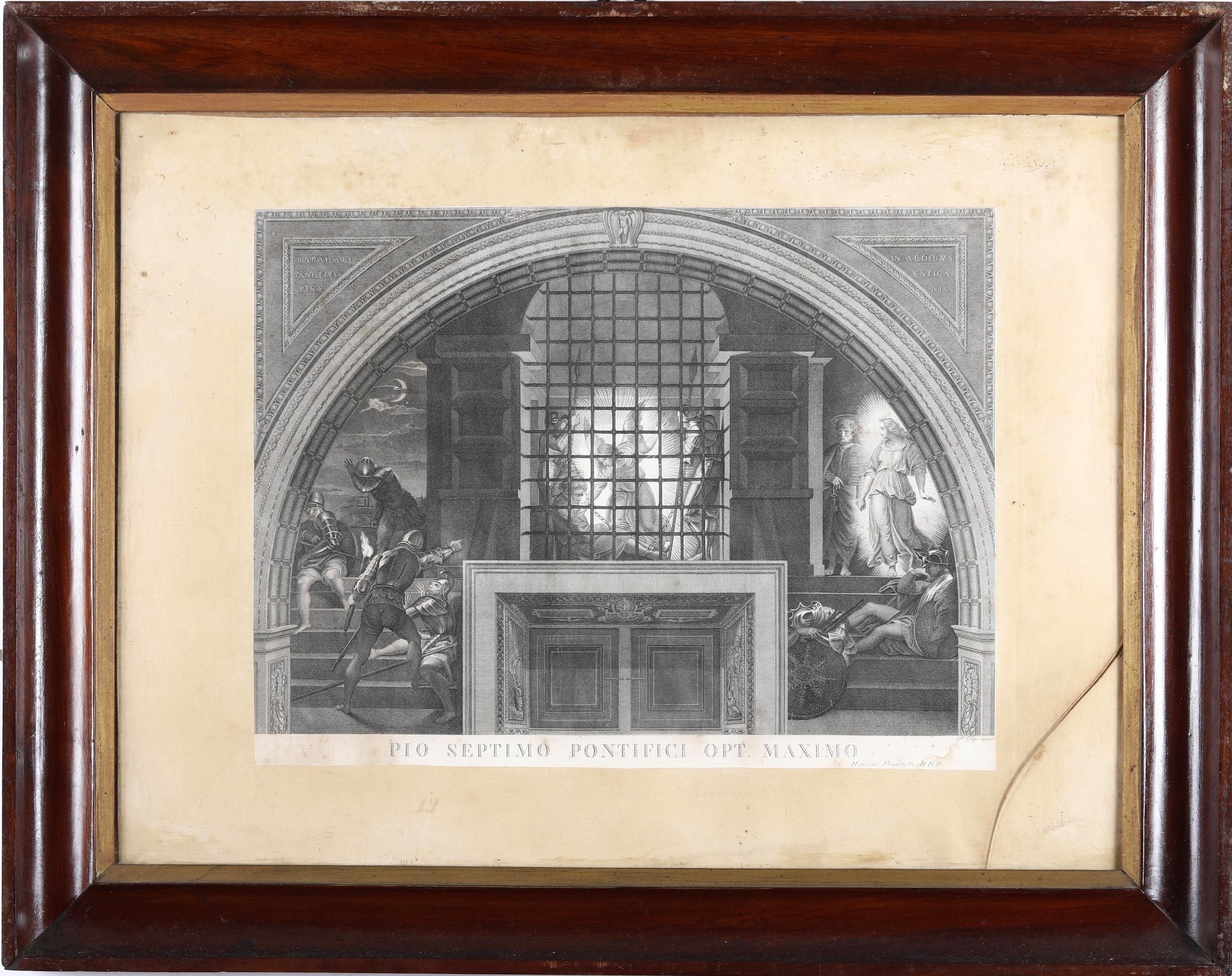 Lotto di Tre Stampe da Opere dei Musei Varticani