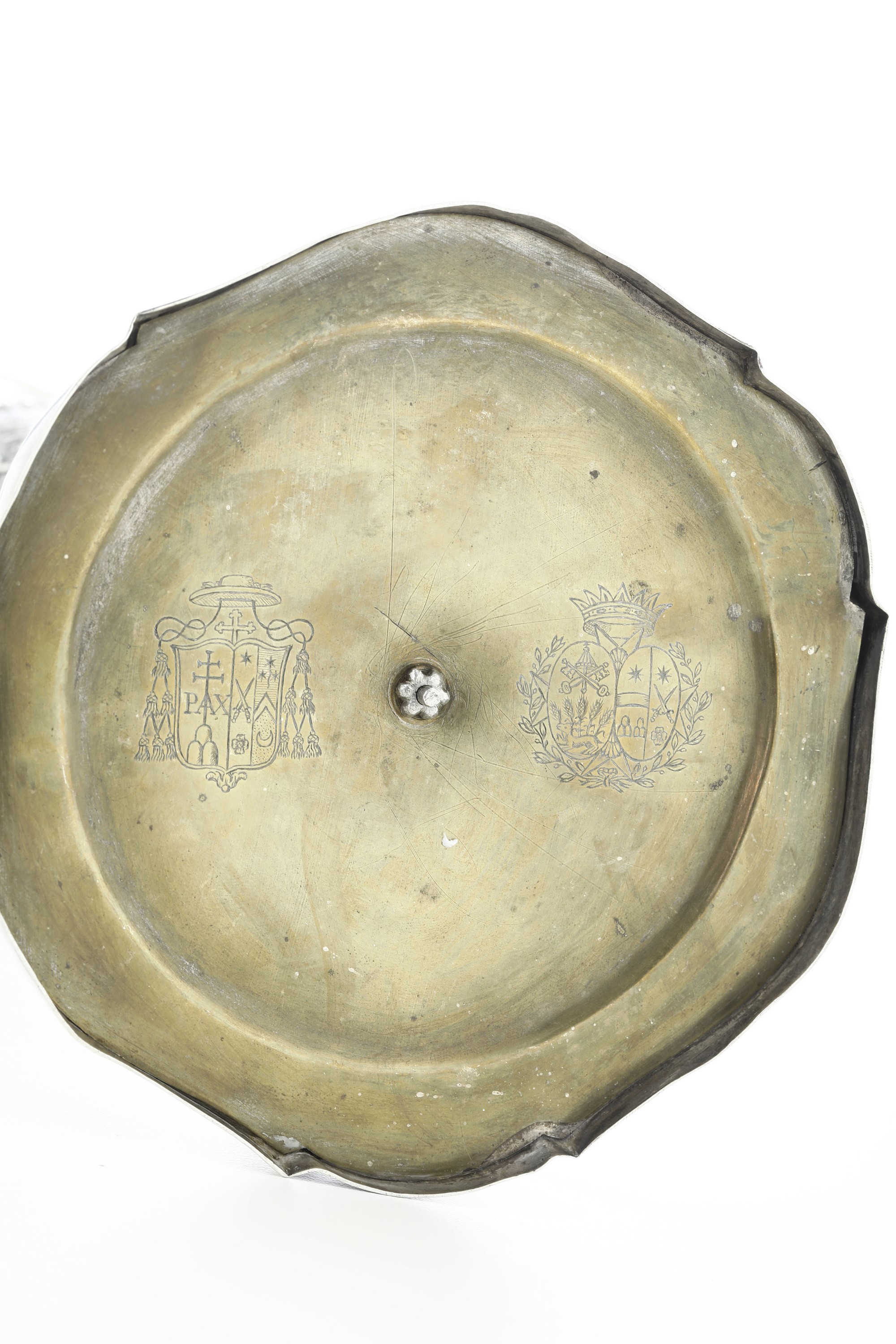 Roma, XIX Secolo. Marchio Camerale della Città di Roma in Uso dal 1815 al 1872 e Marchio Dell'arg...