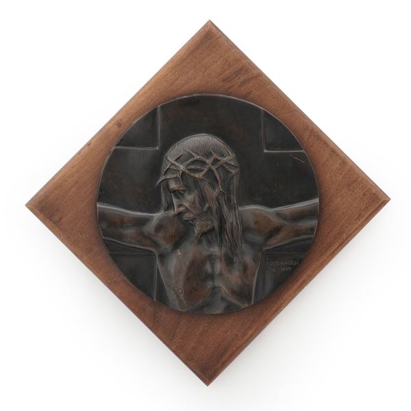 Cristo crocifisso. Firmato ROZSAHEGYI, 1930