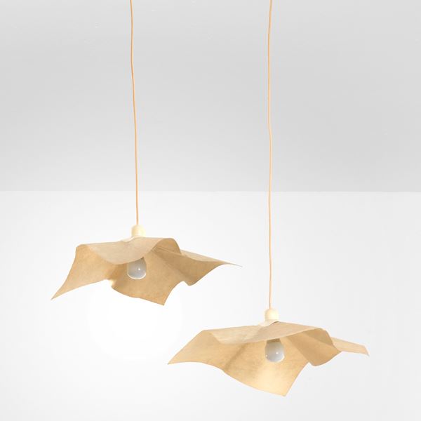 Mario Bellini - Due lampade a sospensione mod. Area