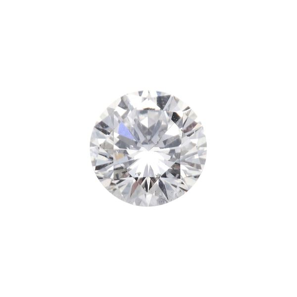 Brilliant-cut diamond weighing 2.04 carats, color E, clarity SI2, fluorescenze faint. Gemmological Report Masterstones Roma n. 122DT179