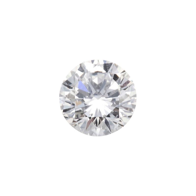 Brilliant-cut diamond weighing 2.04 carats, color E, clarity SI2, fluorescenze faint. Gemmological Report Masterstones Roma n. 122DT179  - Auction Fine Jewellery - Cambi Casa d'Aste