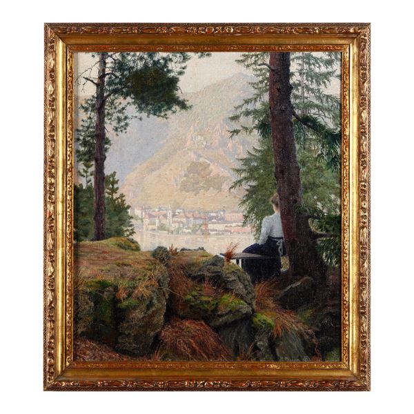 Scuola tedesca del XIX secolo Paesaggio