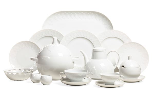 Servizio da tavola “Lotus” Rosenthal, designer Bjørn Wiinblad, 1979-1980 