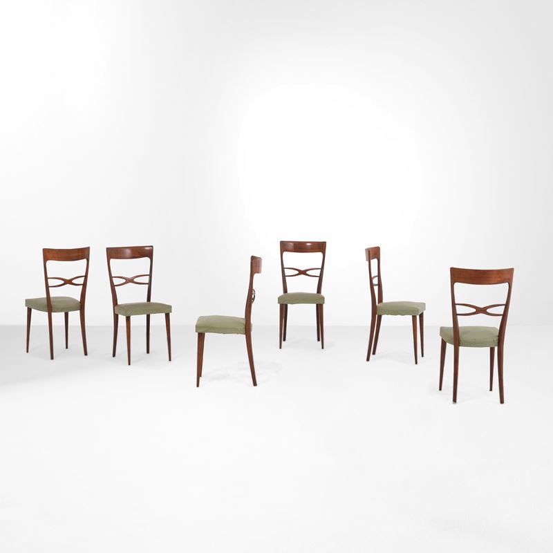 Sei sedie  - Asta Design Lab - Cambi Casa d'Aste