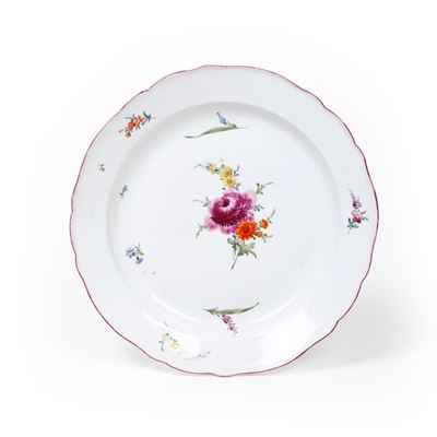 Piatto.meissen, 1770 Circa