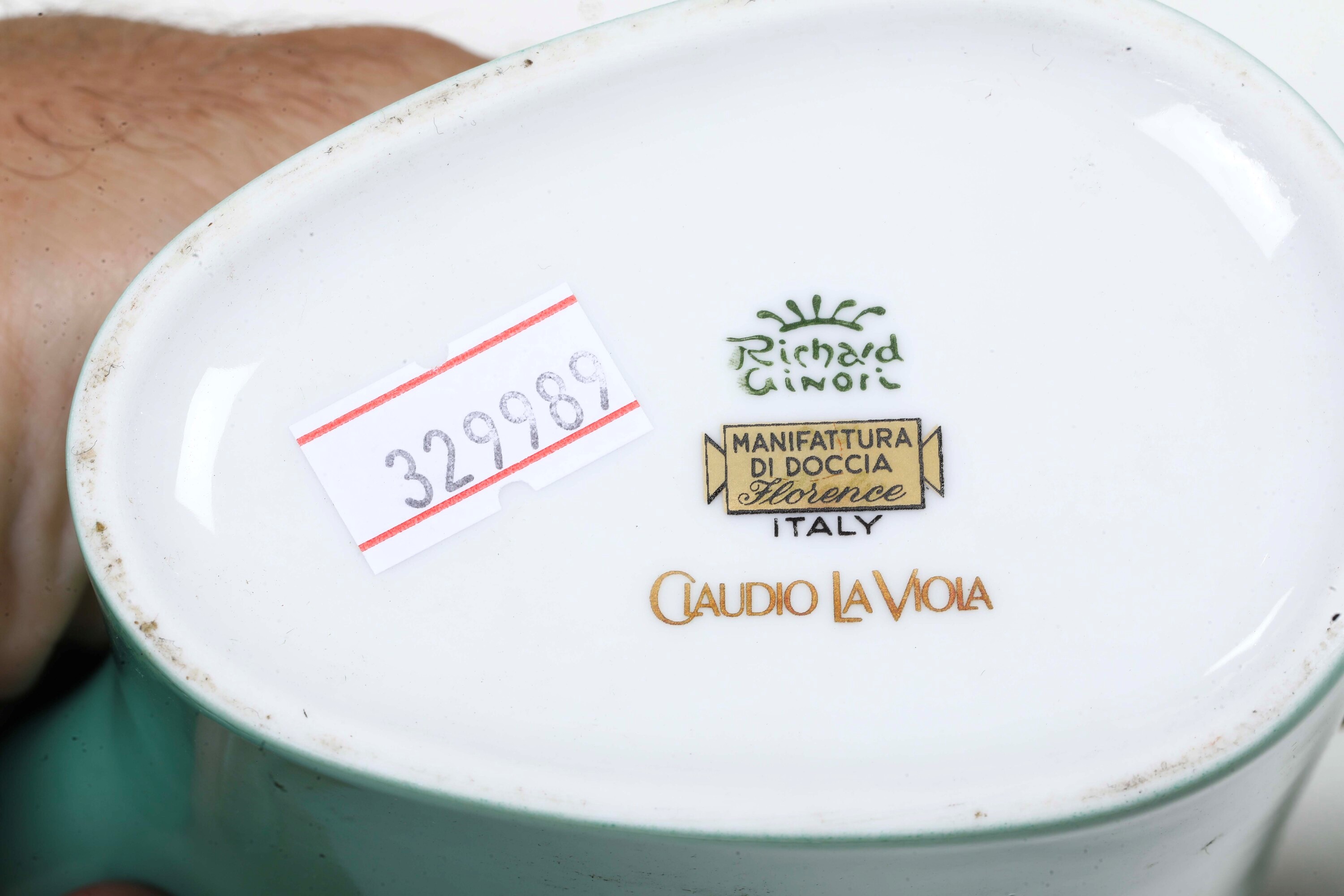 Servizio da Tavola Tête-à-tête di Claudio la Viola Doccia, Manifattura Richard Ginori, Fine del X...
