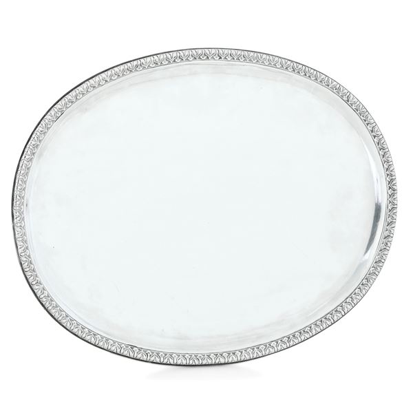 Genova, fine del XVIII secolo, marchio della "Torretta" con datario (1)793 Vassoio