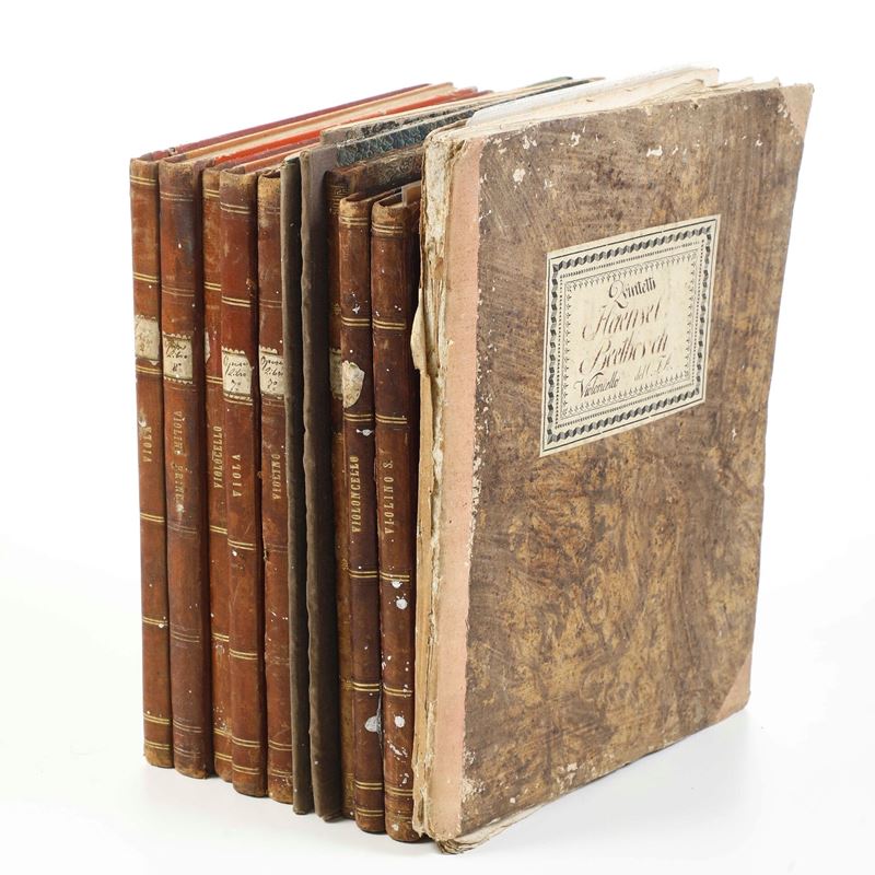 Collezione di dodici partiture musicali del XIX-XX secolo  - Auction Rare and Antique Books for the Summer - Cambi Casa d'Aste
