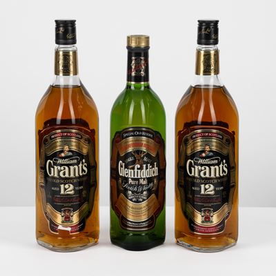 Glenfiddich, Grant's, Pure Malt & Scotch Whisky