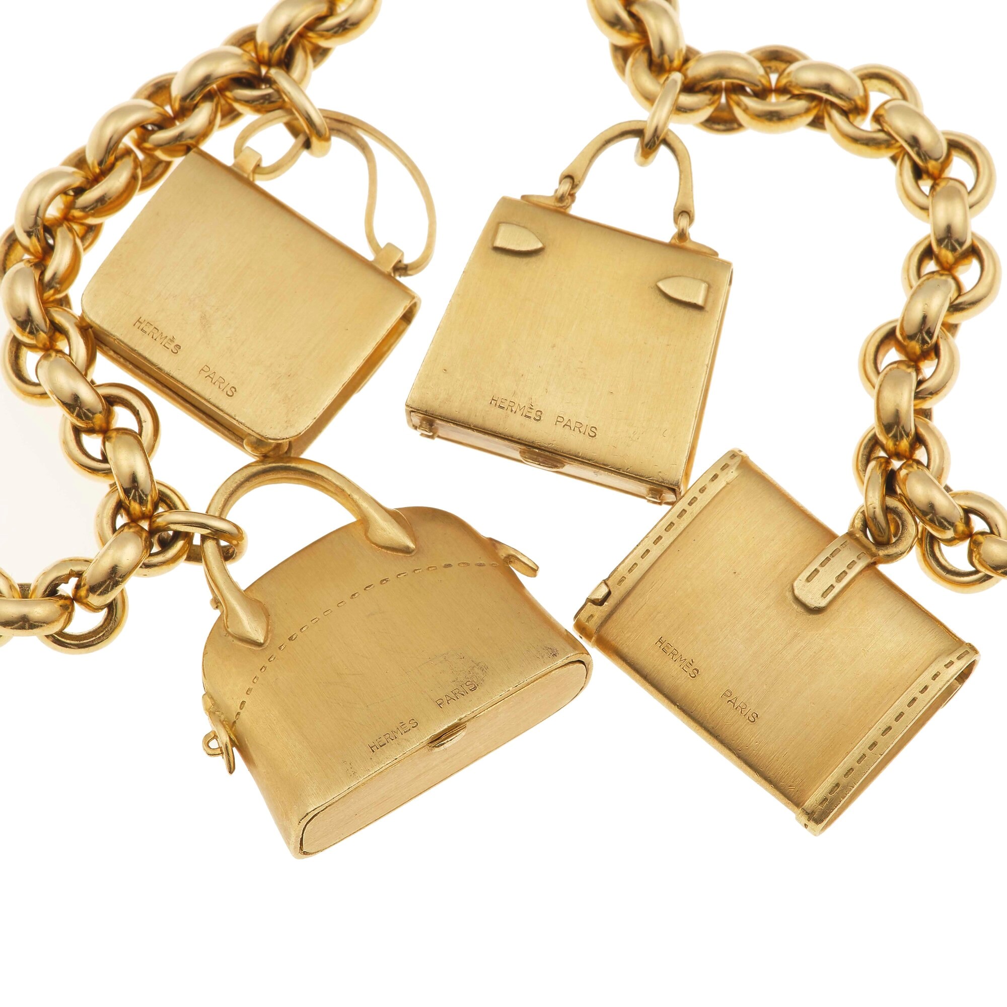 Hermès. Bracciale con Charms