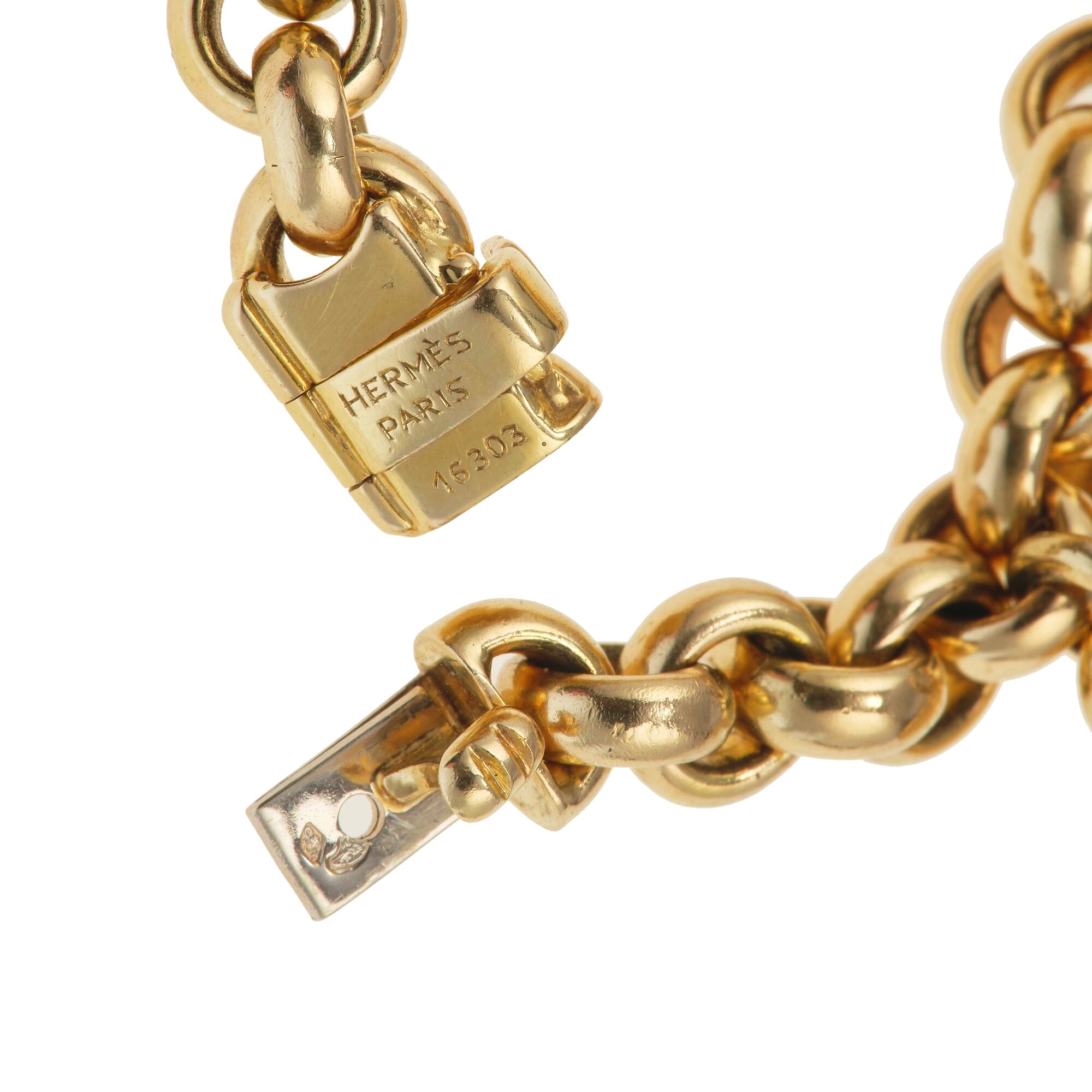 Hermès. Bracciale con Charms